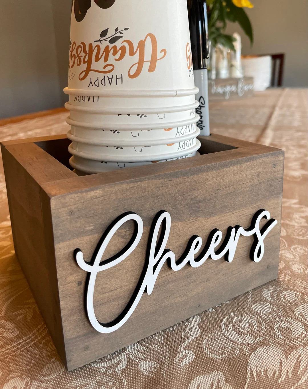 Solo Cup Holder With Marker Mark Your Cup & Drink Up Solo - Etsy | Etsy (US)