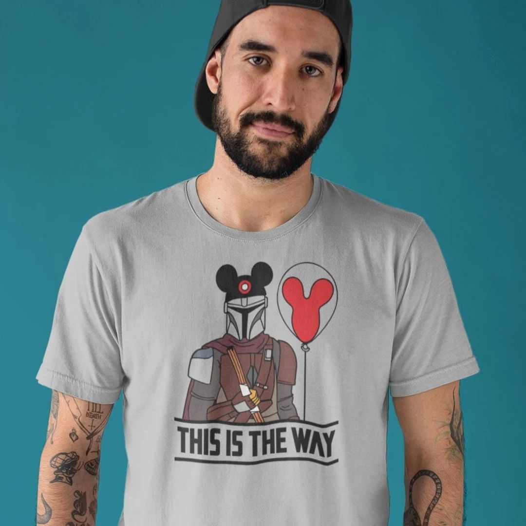 This Is The Way Shirt - Mandalorian Shirt - Mouse Ears Shirt - Disney T-Shirt - Original Design -... | Etsy (US)