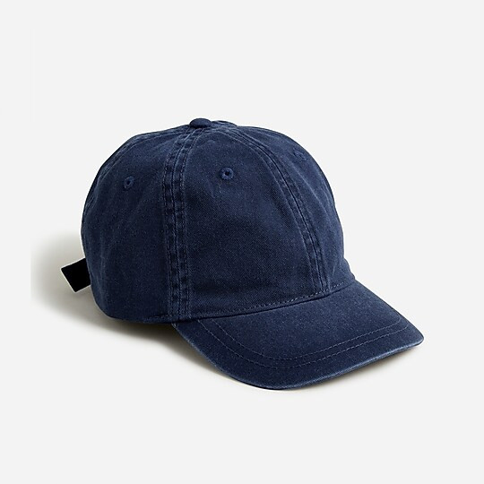 Kids' adjustable garment-dyed baseball hat | J. Crew US