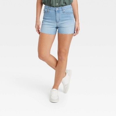 Women's High-Rise Midi Jean Shorts - Universal Thread™ | Target