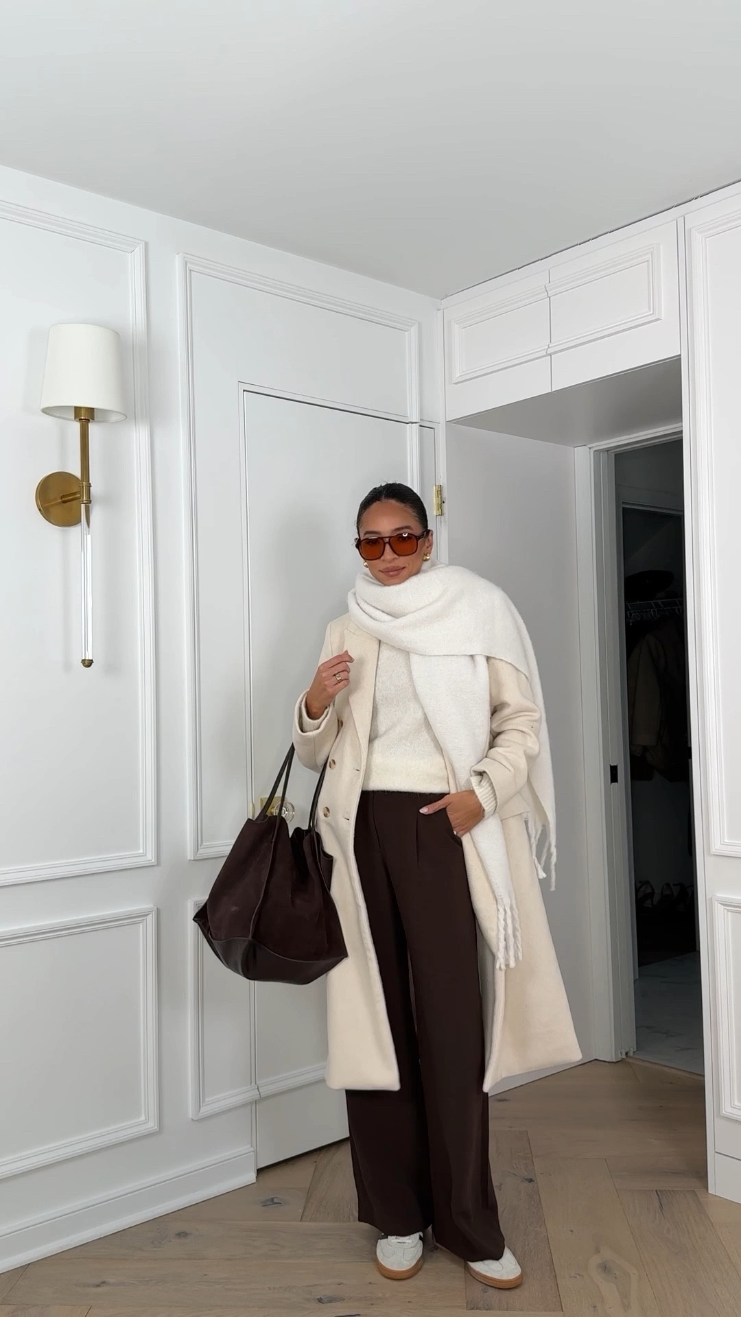 Casual winter outfit for running errands! Sizing below 👇🏽

Exact Coat is the double breasted AF coat but it’s sold out (linked it and similar) but I’m wearing a S for reference 
Exact Sweater is old Vince but I added similar!
Pants: 26 Long



Casual outfit
Smart casuall

#LTKWorkwear #LTKStyleTip #LTKFindsUnder100