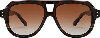 Ender 53mm Polarized Aviator Sunglasses | Nordstrom