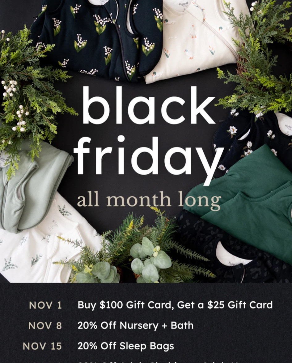 Time for 20% off sleep bags! The best sleep bags! Such great quality and sooo soft. They are all my daughter sleeps in. She sleeps in the 1.0 TOG. 

Early access shopping with emailed code to select shoppers at 9 AM CST. General public shopping begins at 10 AM CST. 

#LTKBaby #LTKBump #LTKSaleAlert