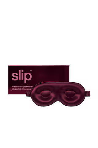 slip Contour Sleep Mask in Crimson from Revolve.com | Revolve Clothing (Global)