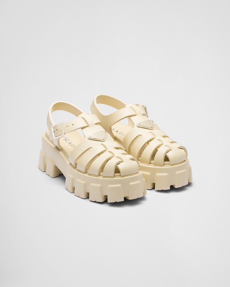 Foam rubber sandals | Prada Spa US