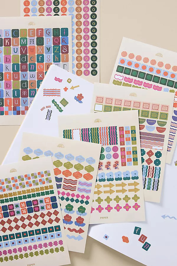 Plan Ahead Sticker Set | Anthropologie (US)