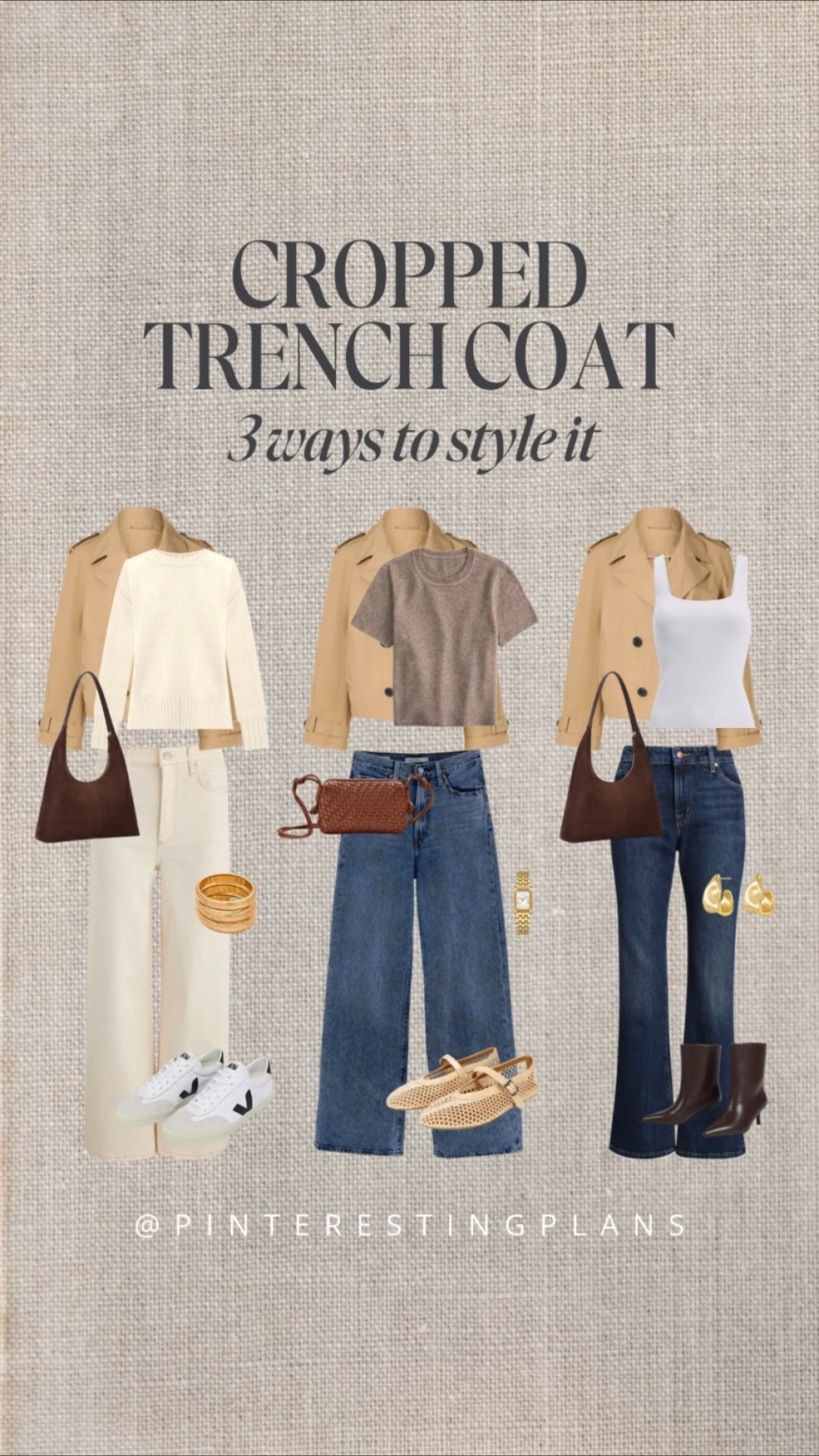 3 ways to style a cropped trench coat for fall!

Amazon find. Found it on amazon. Fall outfit.

#LTKShoeCrush #LTKStyleTip #LTKFindsUnder50