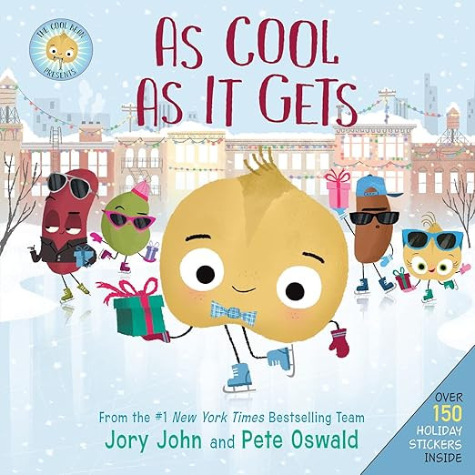 The Cool Bean Presents: As Cool as It Gets: Over 150 Stickers Inside! A Christmas Holiday Book fo... | Amazon (US)