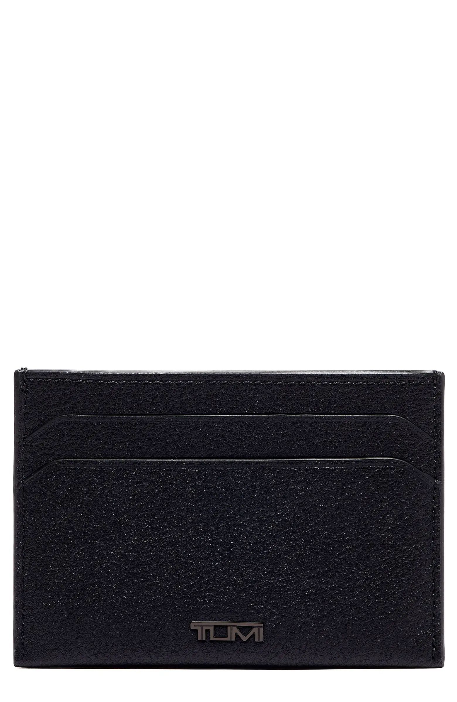 Nassau Slim Leather Card Case | Nordstrom