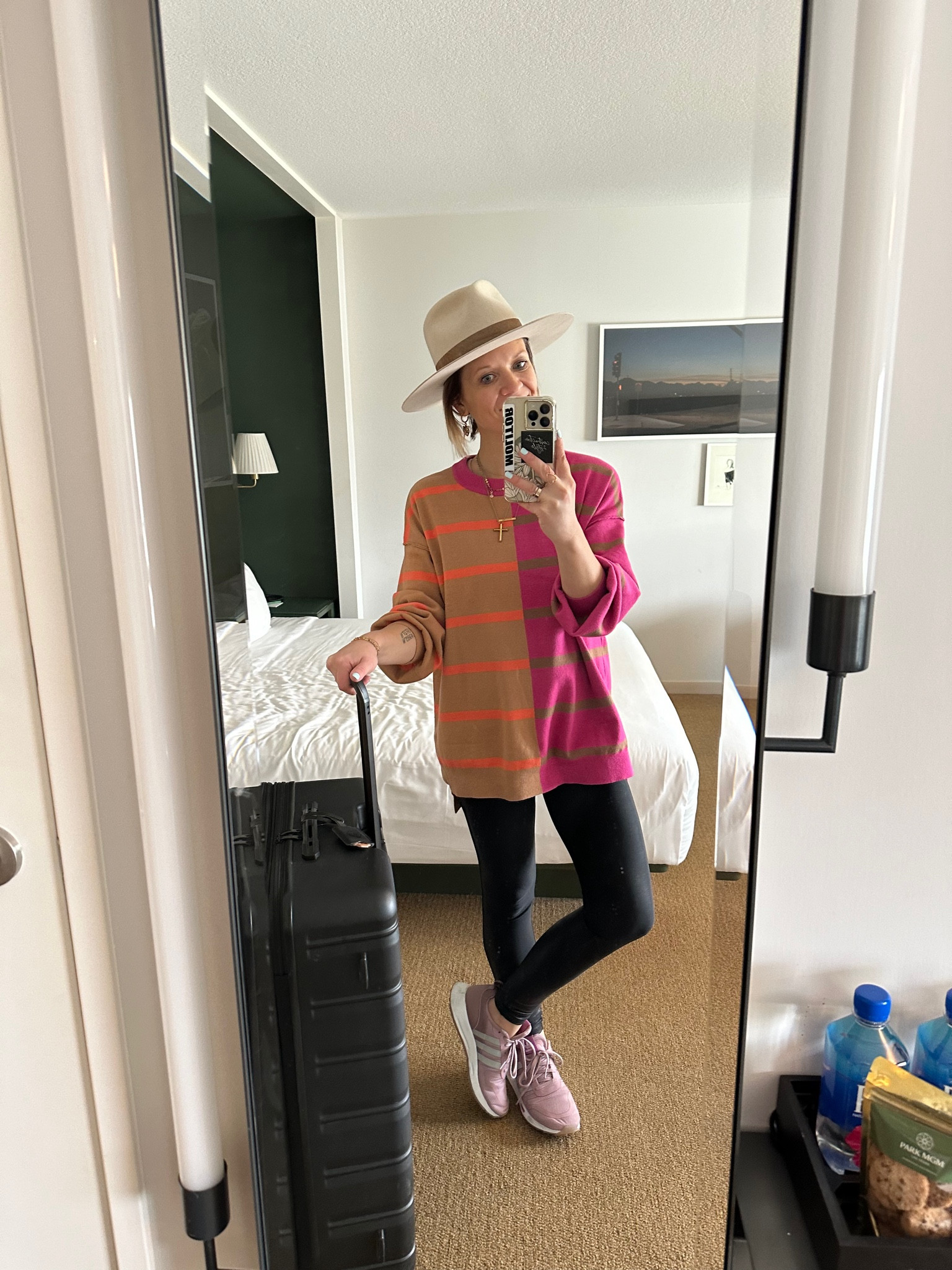 Color blocked sweater - perfect for travel day! 

#LTKtravel #LTKfindsunder50