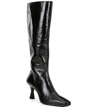 GB Cat-Walk Leather Snip Toe Tall Boots - 7.5 | Dillard's