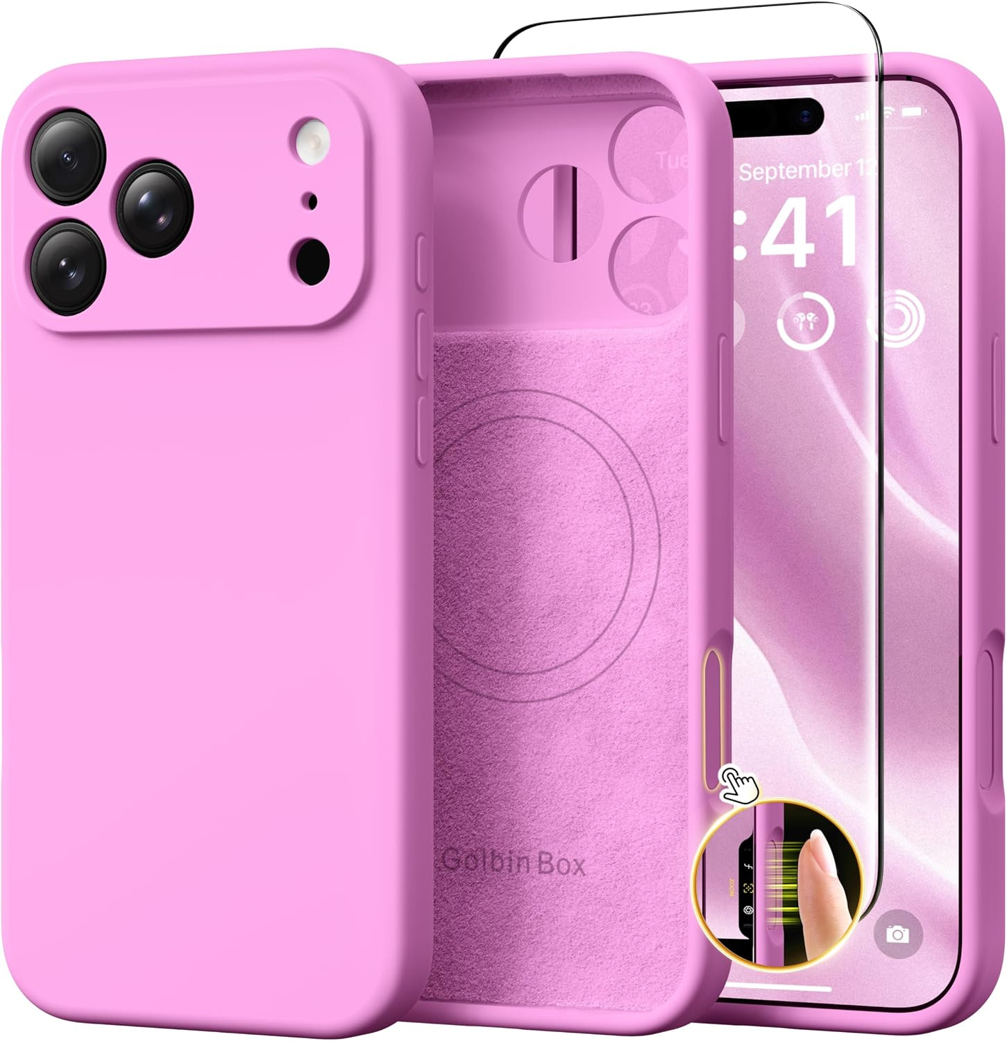 GolbinBox for iPhone 18 Pro Max Case/17 Pro Max Case, Cherry Blossom | Amazon (US)