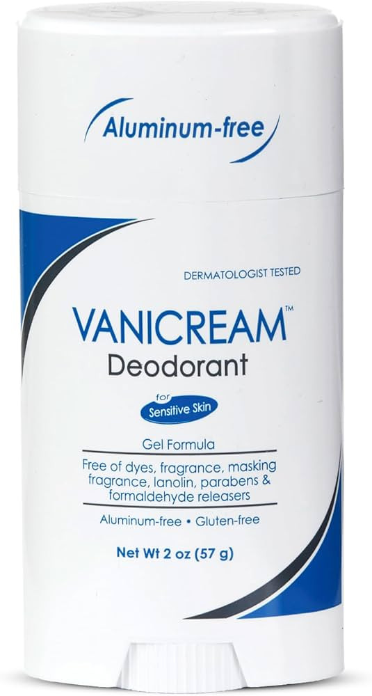 Vanicream Aluminum-Free Gel Deodorant - 2 oz - Unscented Formula for Sensitive Skin | Amazon (US)