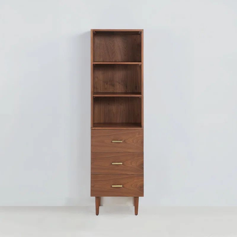 Dondi Solid Wood Freestanding Linen Cabinet | Wayfair North America