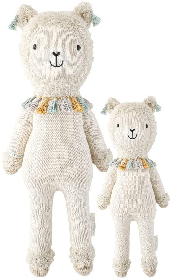 cuddle + kind Lucas The Llama Little 13" Hand-Knit Doll – 1 Doll = 10 Meals, Fair Trade, Heirlo... | Amazon (US)