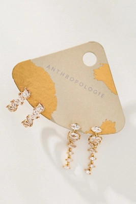 Sparkling Crystal Earrings, Set of 2 | Anthropologie (US)