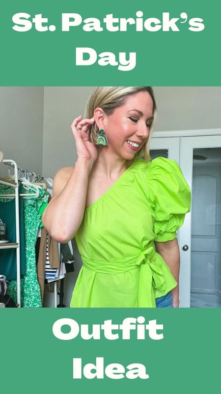 Green for Saint Patrick’s day that you can wear all Spring & Summer too! 

Top is true to size - wearing size small. Comes in lots of colors including this lime green one. 

Would pair great with shorts, jeans or capri pants to dress it up or down! 

Ties around the waist. 

Earrings come in a pack of 4 and are very lightweight - also lots of other options 




St patty’s day outfit , st, Patrick’s day outfit , green top, vacation outfit , resort wear , amazon fashion , amazon finds , earrings #ltkfestival #ltksalealert




#LTKtravel #LTKSeasonal #LTKunder50