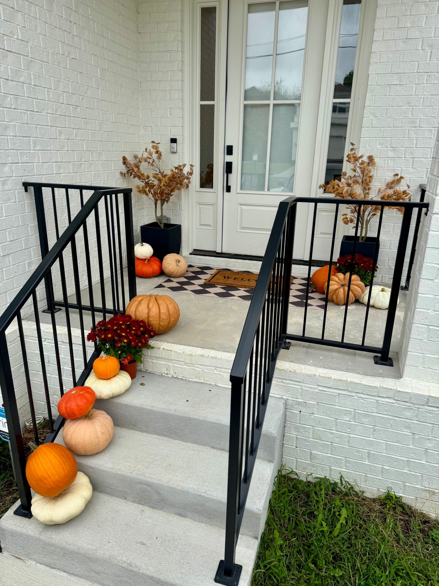 Fall porch setup! 

#LTKSeasonal #LTKHome #LTKFindsUnder50