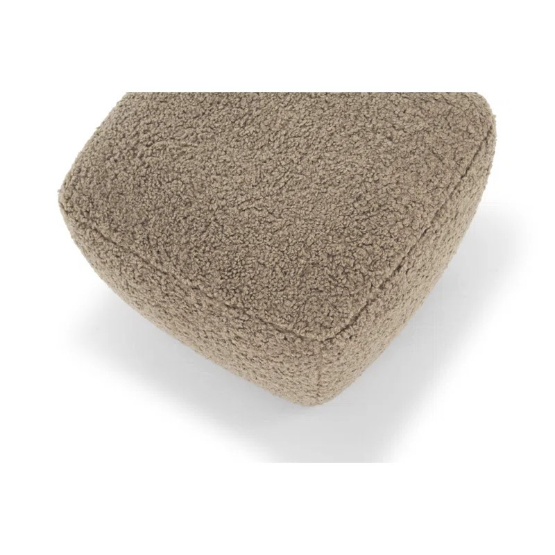 Kora 19.68" Wide Round Pouf Ottoman | Wayfair North America