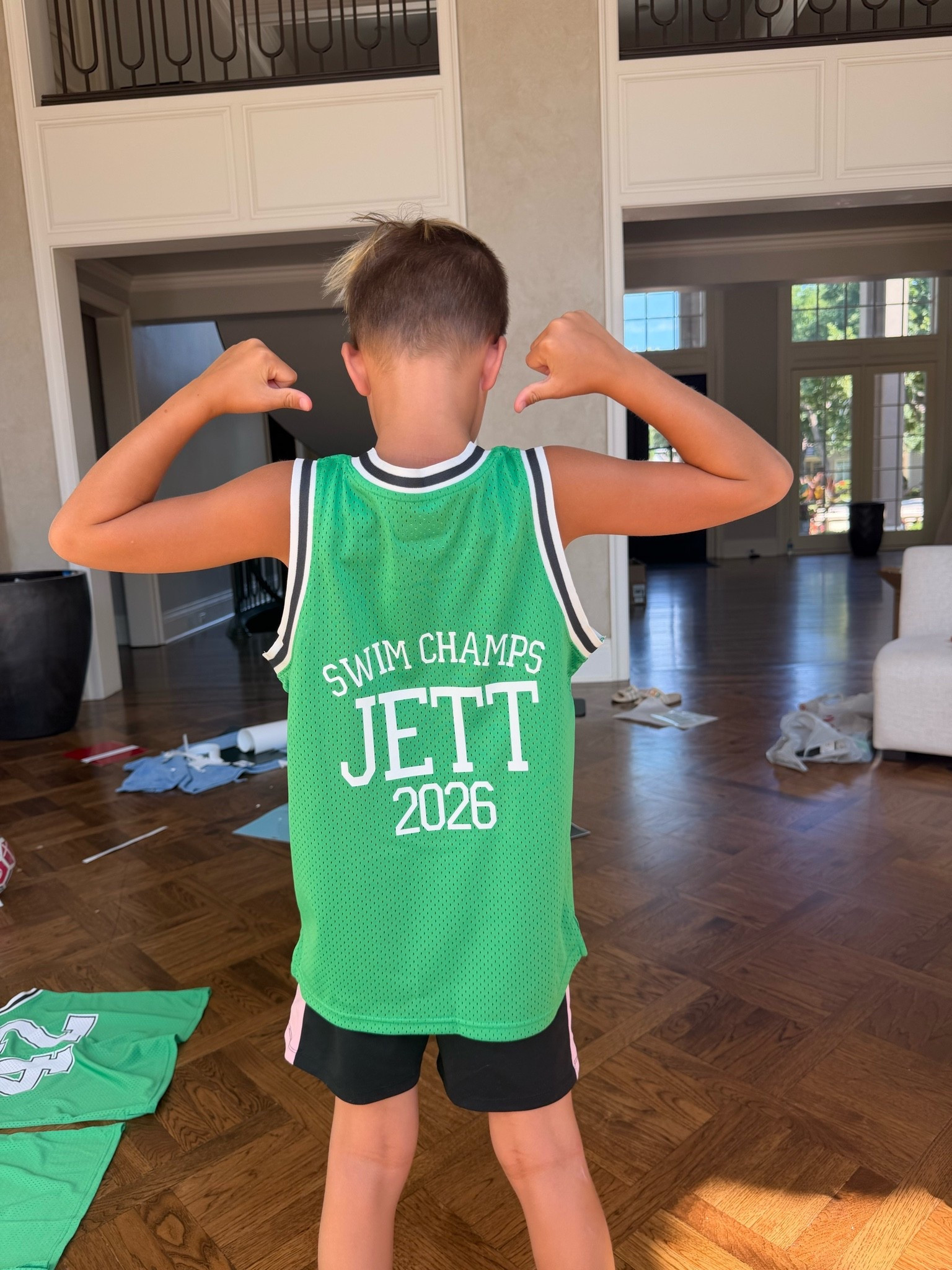 Entering my DIY era🤭 this was SO fun!!! Grabbed some jerseys from Target and used my cricut to print names!

#LTKKids #LTKmomlife #LTKstorytime