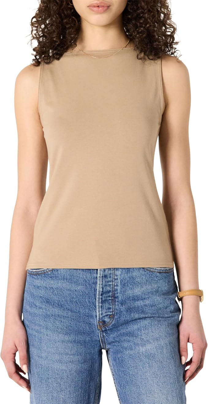 Amazon Essentials Women's Slim Fit Layering Tank | Amazon (US)