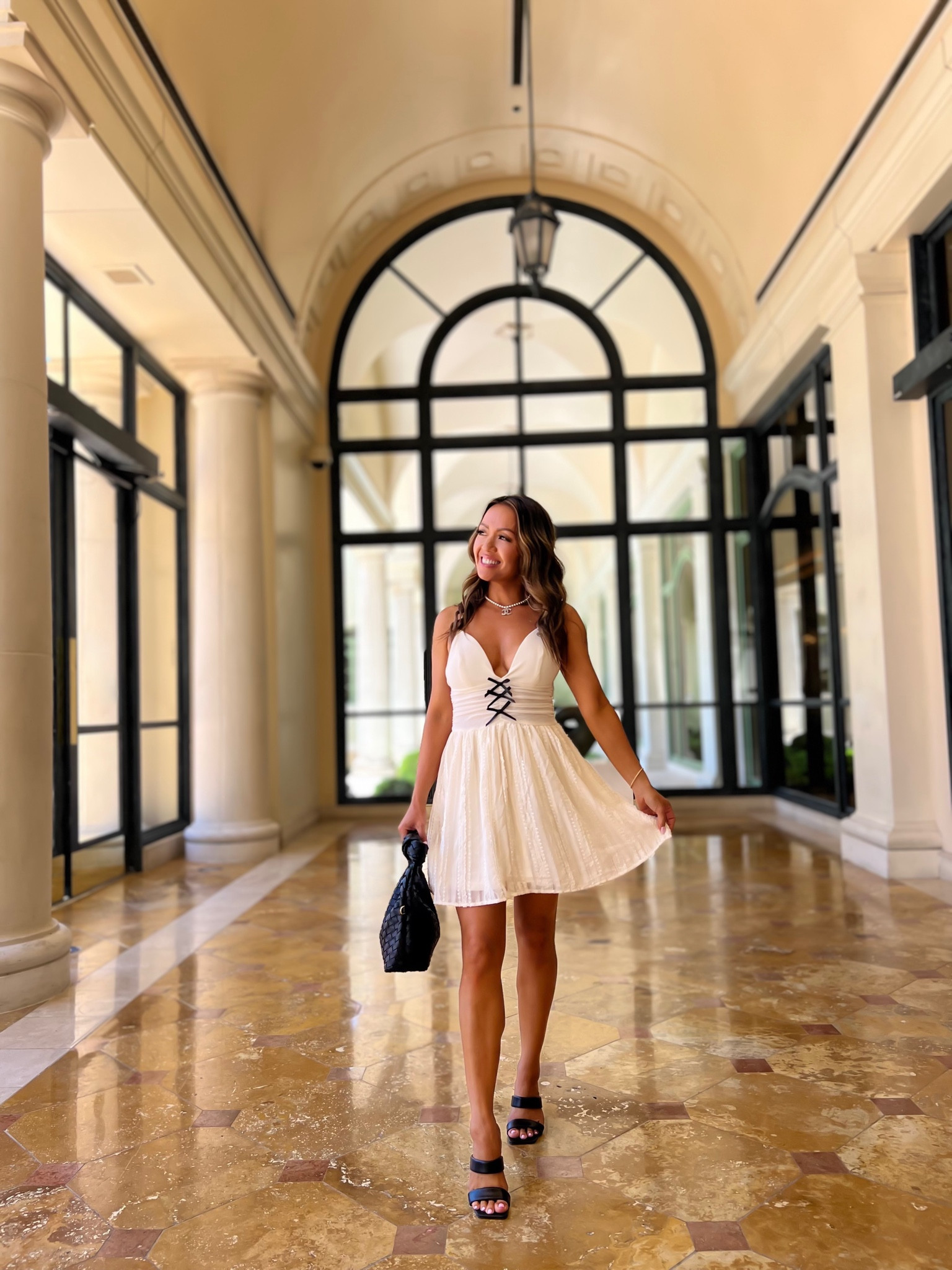 This bow skater dress is under $50! Such a cute date night dress - I wore this in Vegas

Wearing size small 

#LTKSaleAlert #LTKParties #LTKFindsUnder50
