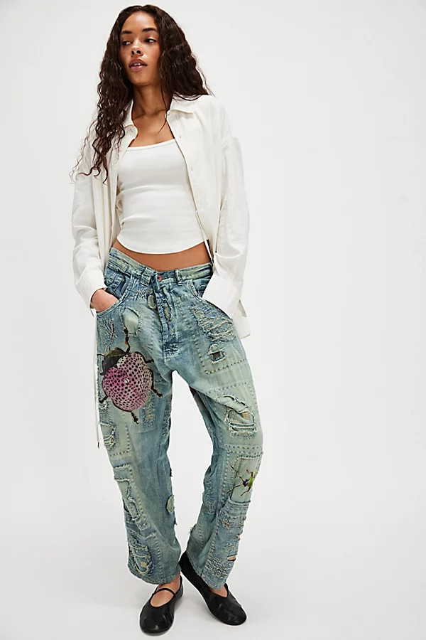 Magnolia Pearl Washed Jeans | Free People (Global - UK&FR Excluded)