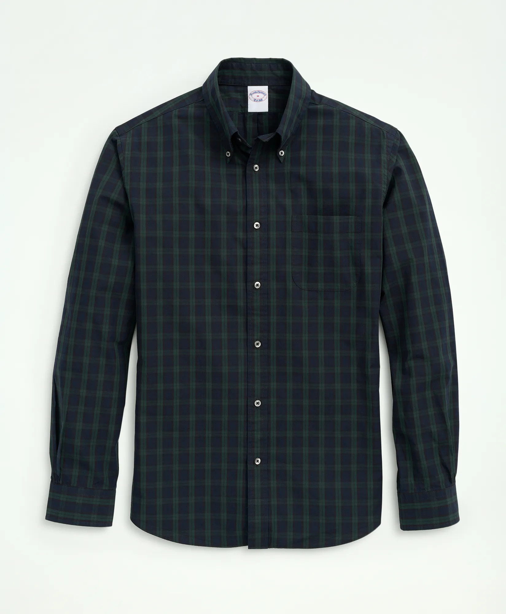 Friday Shirt, Poplin Black Watch | Brooks Brothers