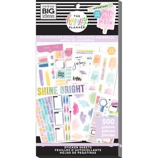The Happy Planner® Watercolor Goals Sticker Value Pack | Michaels Stores