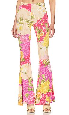 SPELL Joshua Tree Bells Pant in Candy from Revolve.com | Revolve Clothing (Global)