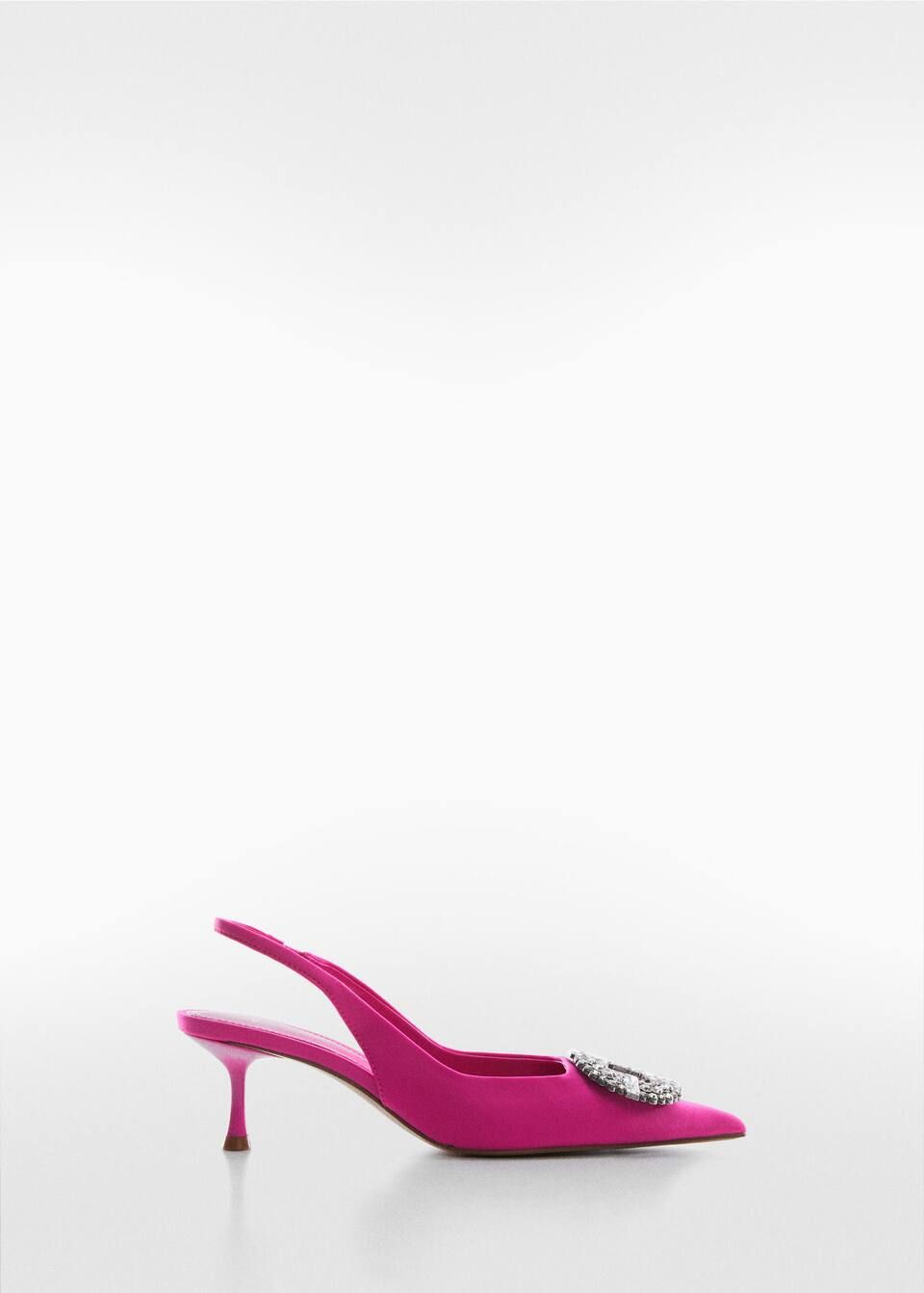 Pointed shoes with rhinestone detail | MANGO (US)