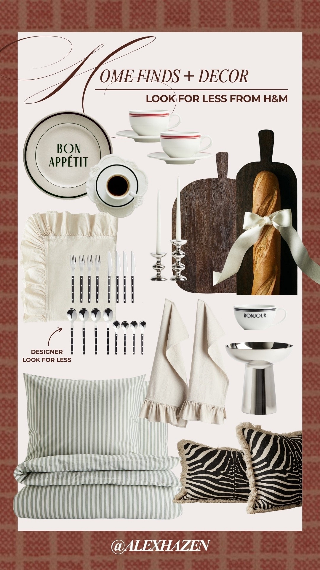 home decor and finds: looks for less from h&m

#LTKHome