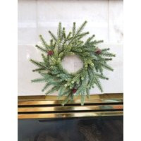 Small Spruce & Pine Wreath - Holiday [12 Inch], Winter Wreath, Playhouse Diy | Etsy (US)