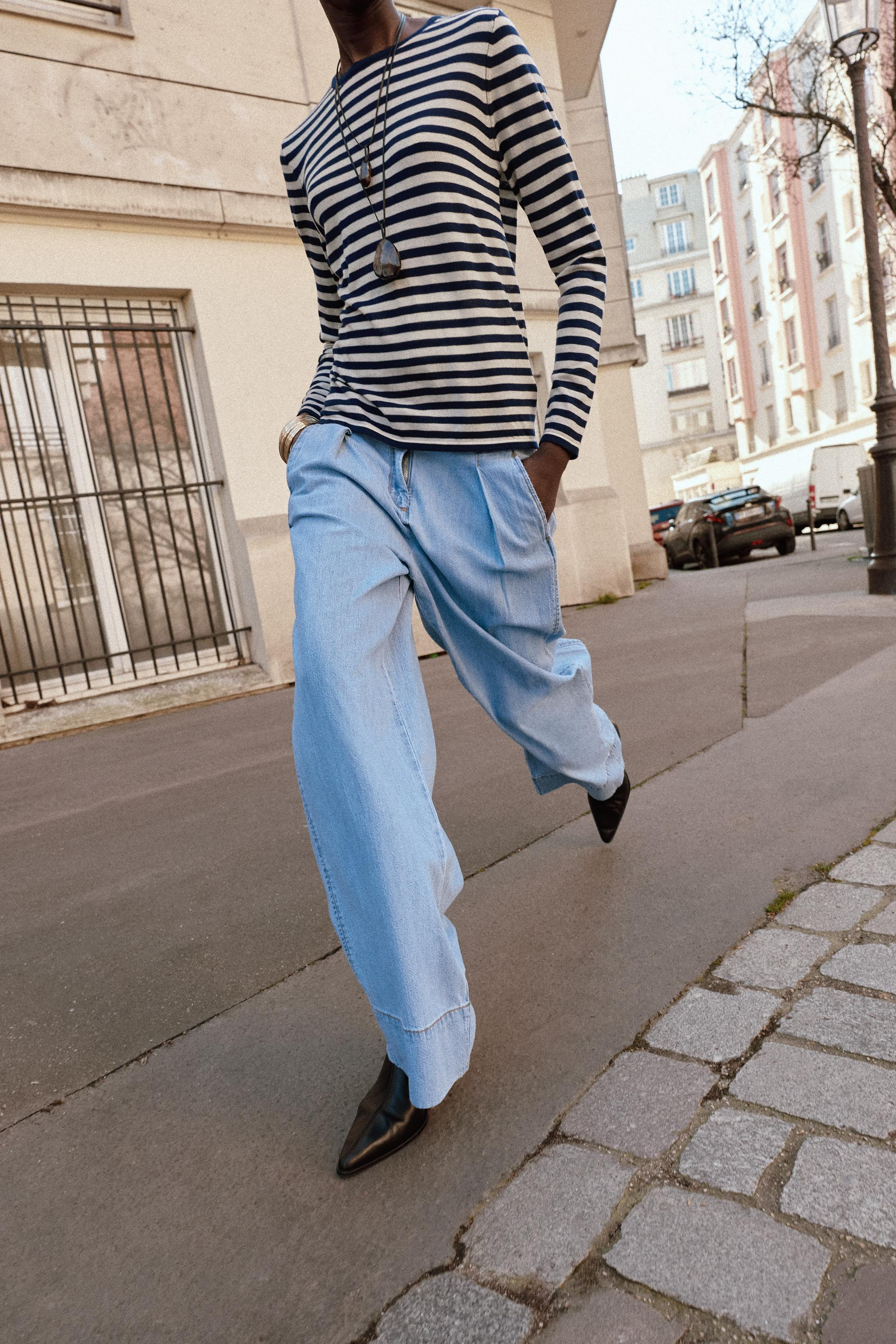 STRIPED KNIT JUMPER | Zara AU