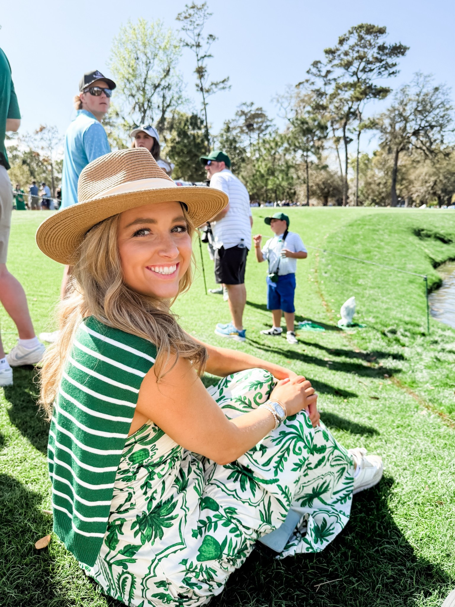 The players championship accessories/fit!! Perfect for golf tournaments, The Masters, and a spring day! 

#LTKTravel #LTKSeasonal #LTKootd