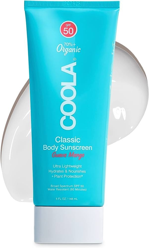 COOLA Organic Sunscreen SPF 50 Sunblock Body Lotion, Dermatologist Tested Skin Care For Daily Pro... | Amazon (US)