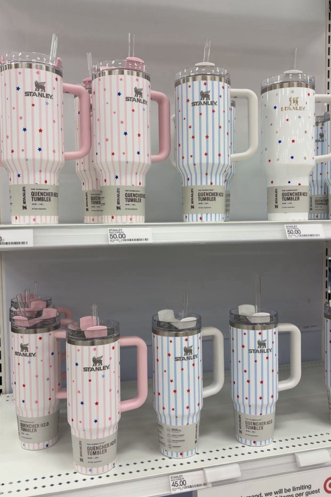 get your seasonal 4th of july stanley’s while they are still in stock at target!! the stars and stripes design is so perfect, simple, and cute for the holiday!! stay hydrated during all your 4th of july festivities with the cutest cups. 3 sizes to choose from and 4 designs/ color variations. 

#LTKTarget #targetfinds #stanley #4thofjulyfinds #summertumbler

#LTKActive #LTKdayinmylife #LTKSeasonal