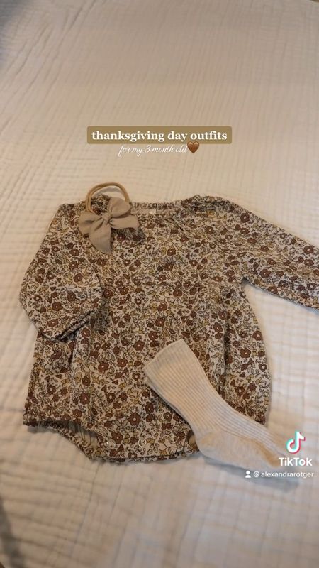 thanksgiving baby outfit🤎🦃

#LTKfit #LTKHoliday #LTKbaby