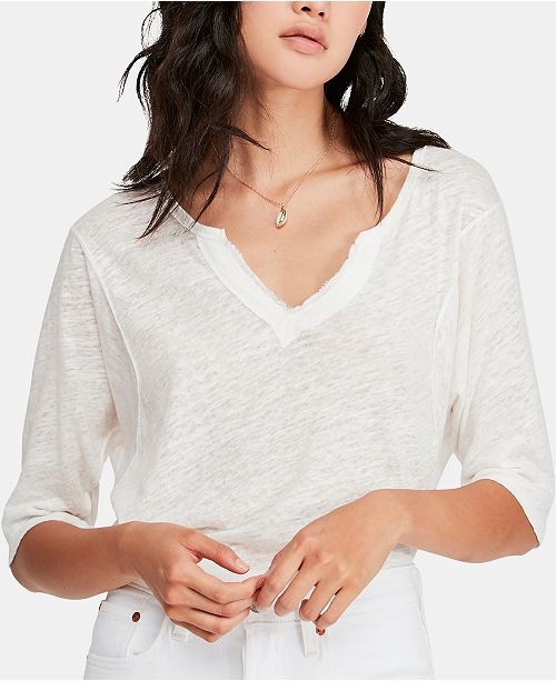Head In The Clouds V-Neck Top | Macys (US)