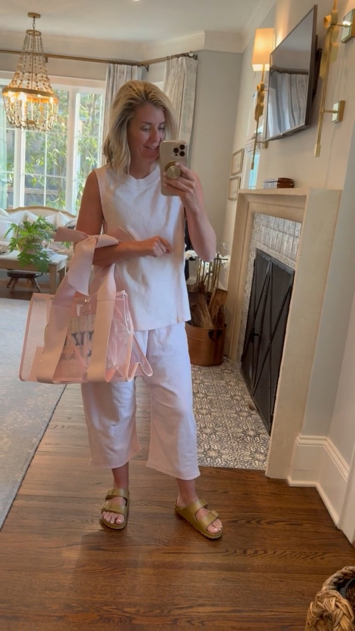 This set is a keeper! I’m going to wear this as a cover-up, but you can totally wear it out with a bralette underneath. I’m in an XS. 

#LTKdayinmylife #LTKOver40 #LTKmomlife