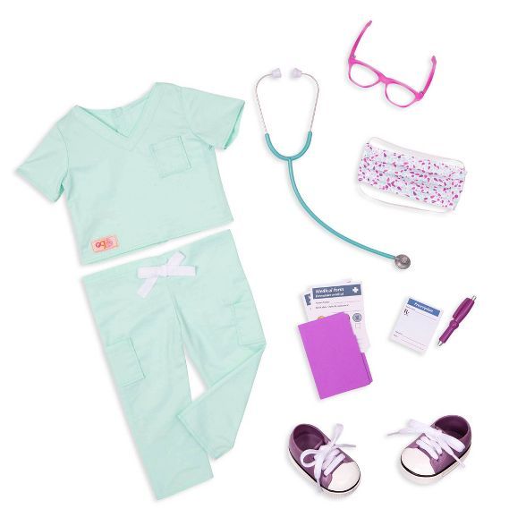Our Generation Doctor&#39;s Outfit for 18&#34; Dolls - Sweet Surgeon | Target