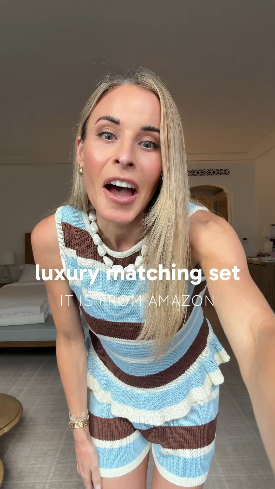 Luxury matching set but it is from Amazon!  

 #LTKgrwm #LTKootd #LTKmomlife