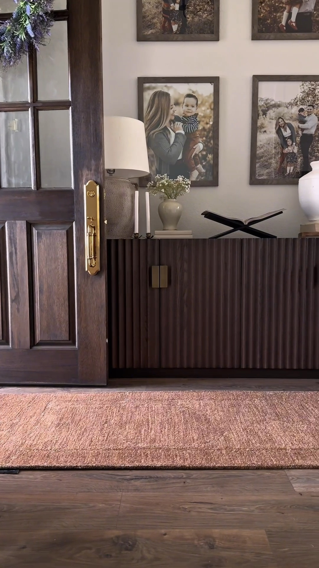 New rug in our entryway, home decor, new, rug, book holder, lamp, picture frames, entryway set, chandelier, Wayfair,  wood riser, console table, Loloi rugs

#LTKSaleAlert #LTKWatchNow #LTKHome