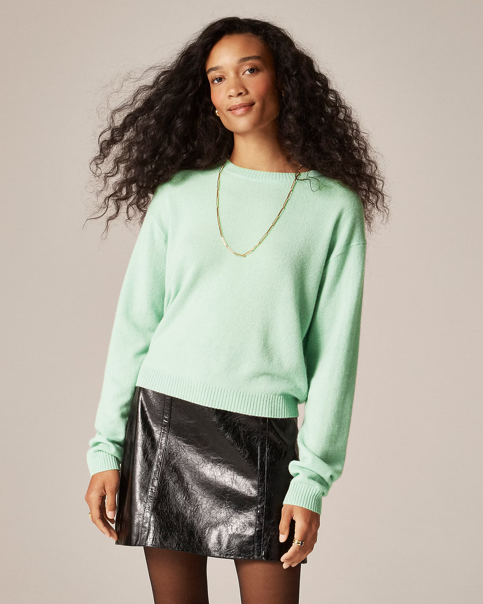 Perfect cashmere crewneck sweater | J. Crew US