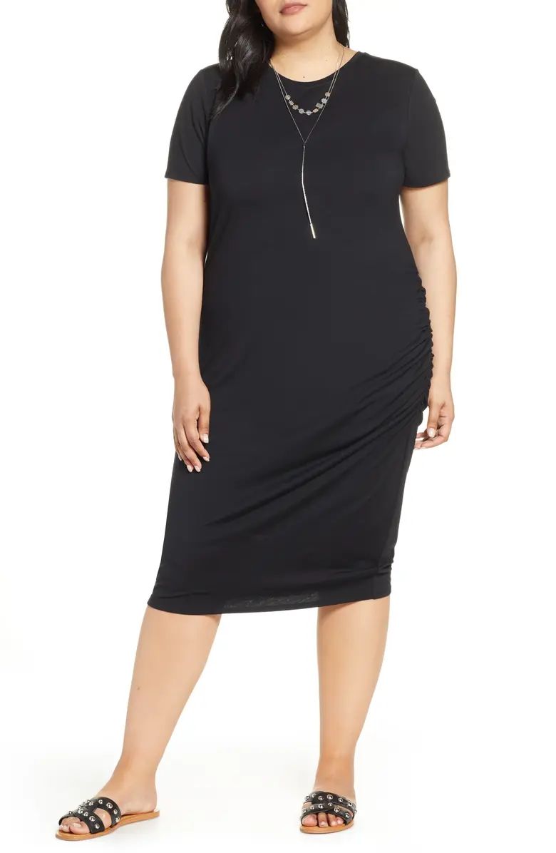 Treasure & Bond Side Ruched Body-Con Dress | Nordstrom | Nordstrom