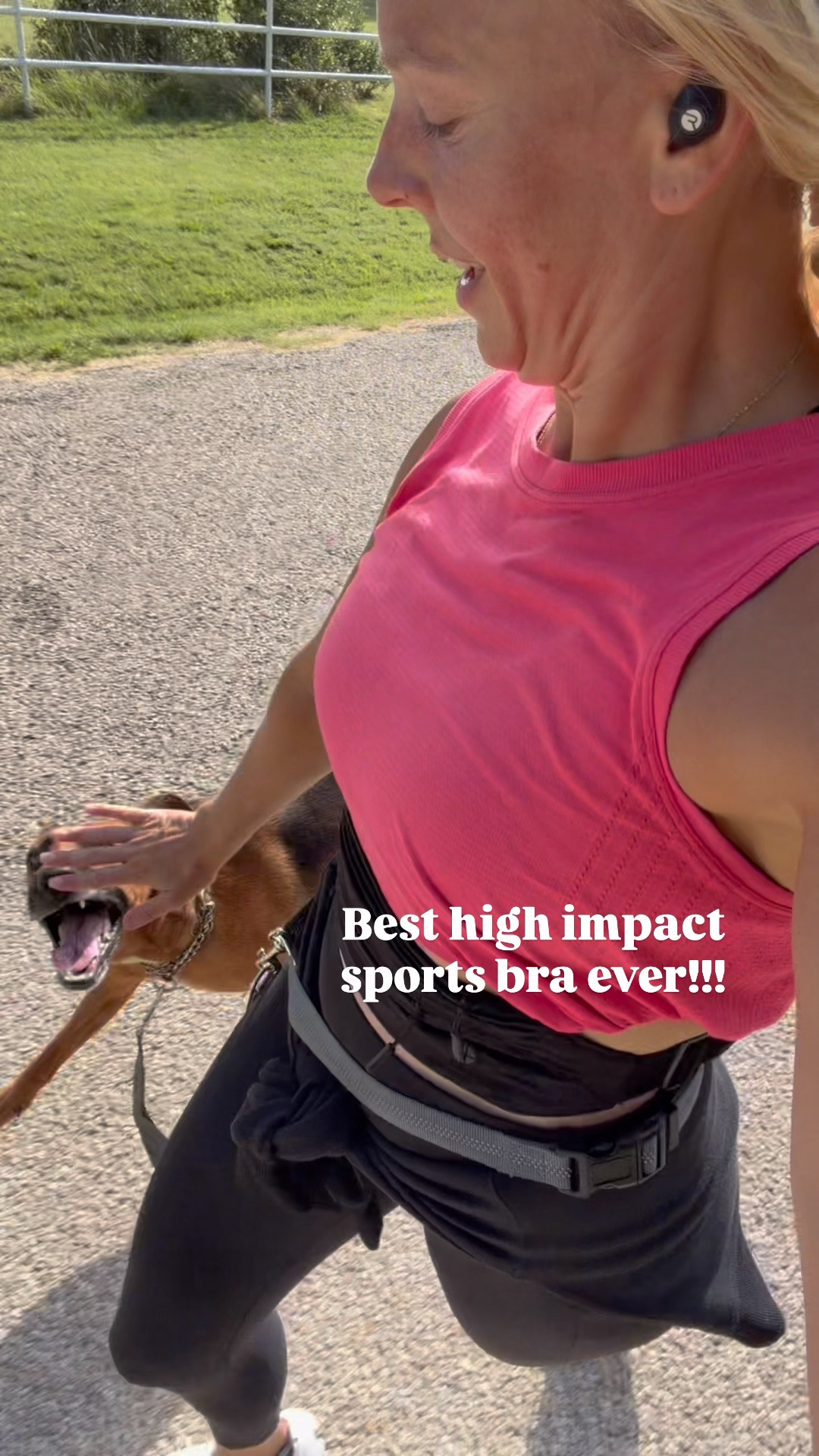 Best high impact sports bra ever!!! I’m wearing a medium. Comes in other colors! Use code “ALGXSPANX” to save on the leggings! Wearing a medium in those too.

#LTKfitnessgoals #LTKSaleAlert #LTKActive