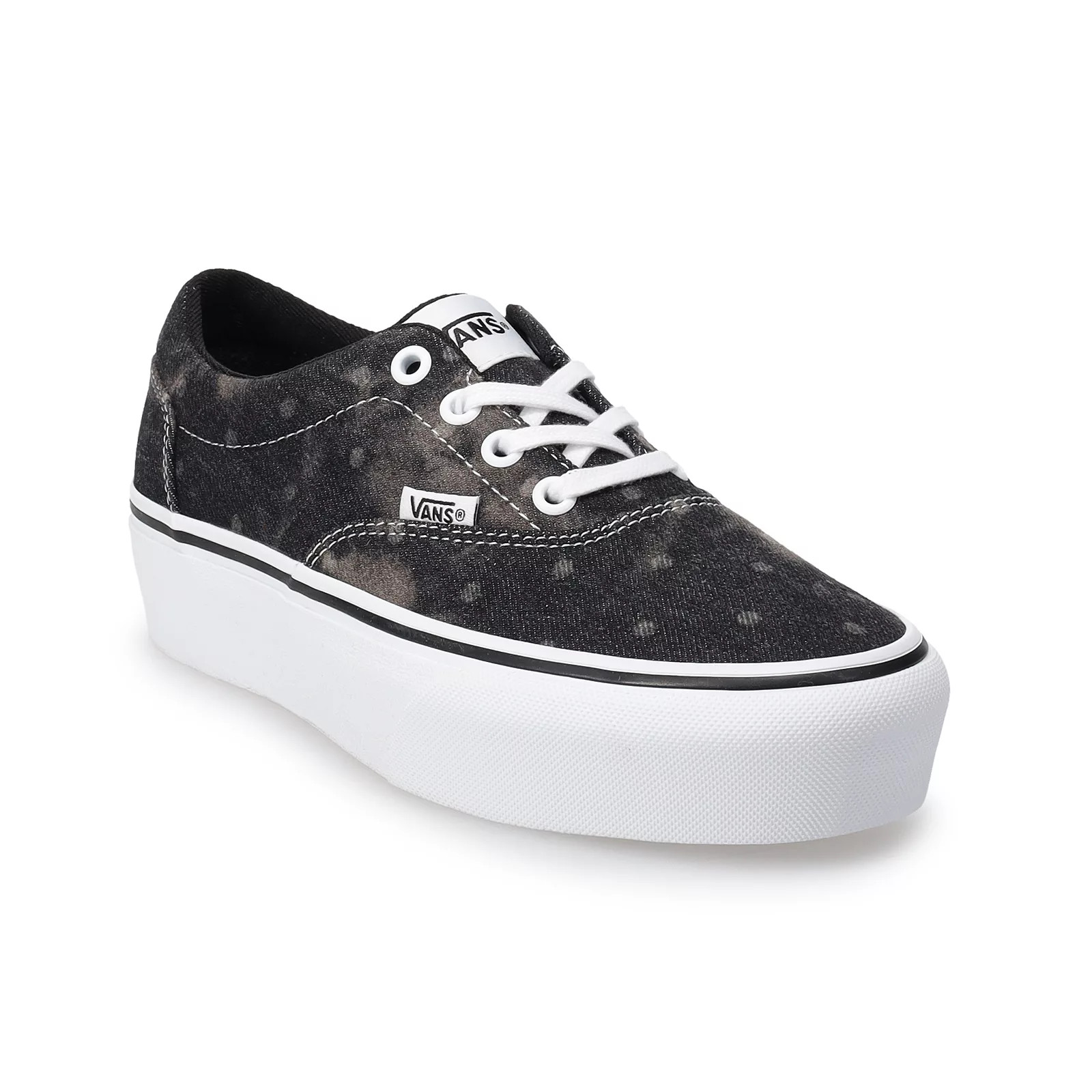 Vans Doheny Women's Platform Sneakers, Size: 5, Black | Kohl's