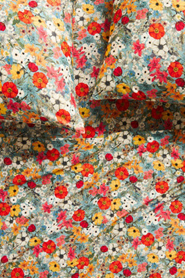 Organic Cotton Sateen Printed Sheet Set | Anthropologie (US)