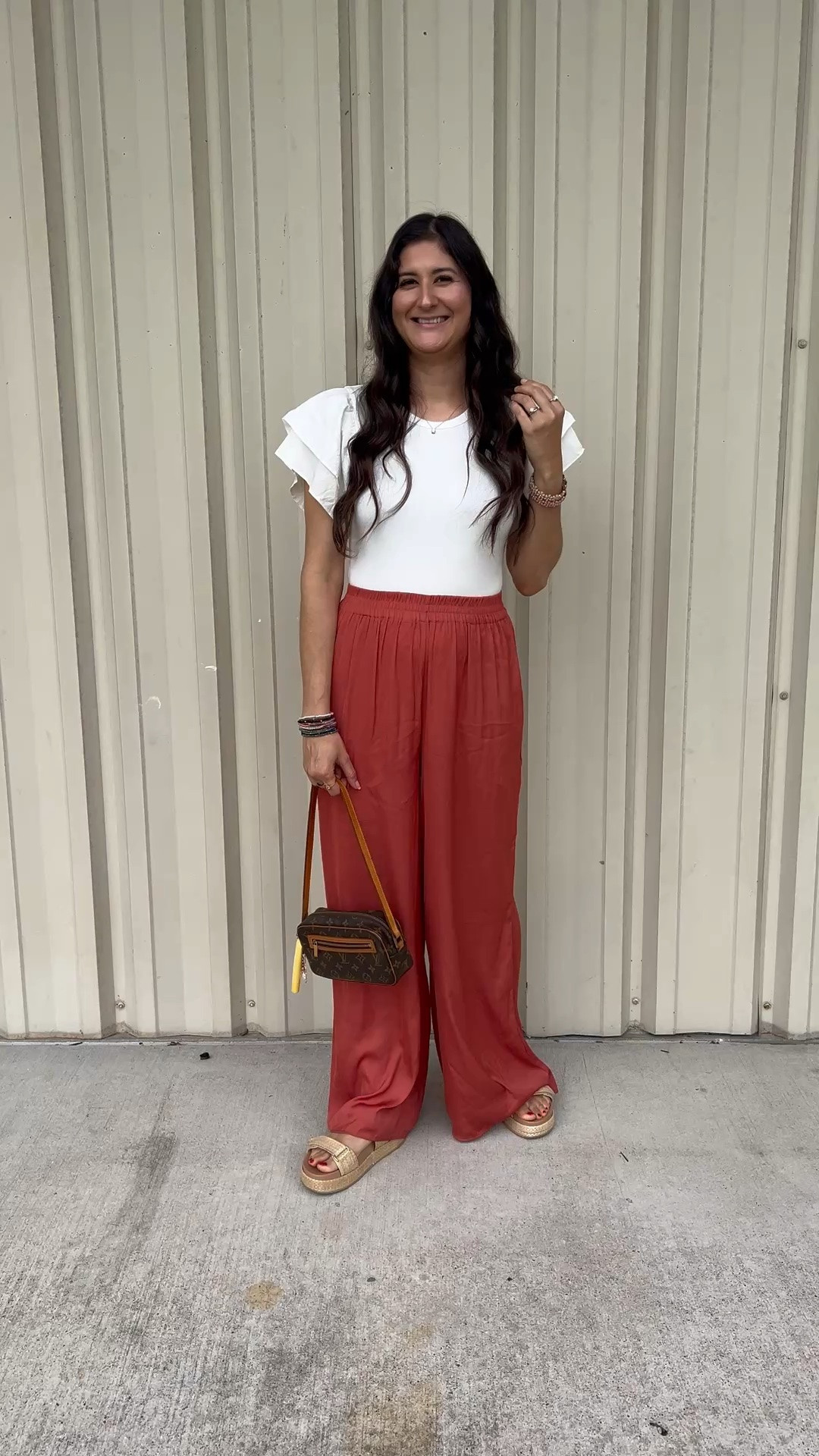Summer outfit. My pants are older from Zara. Linked a few similar.

#LTKootd #LTKSeasonal #LTKOver40