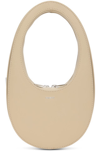 Beige Mini Swipe Bag | SSENSE